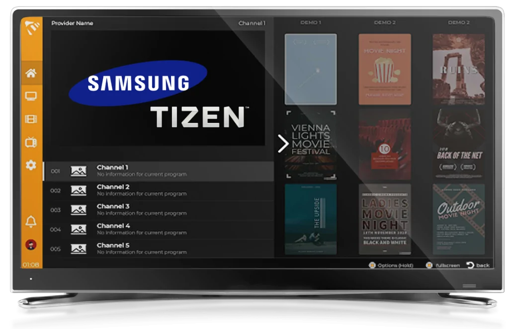 MaxPlayer app Samsung